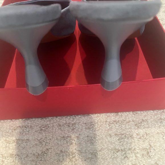 Zara denim blue suede mules - Picture 5 of 5